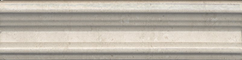 BLB051 Бордюр Багет Туф бежевый светлый глянцевый 20х5 20x5x19 - фото 40484
