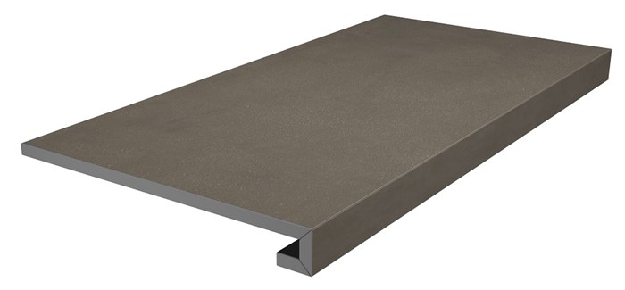 DD641820R/GCF Ступень клееная Про Чементо коричневый тёмный матовый 33x60x0,9 - фото 55413