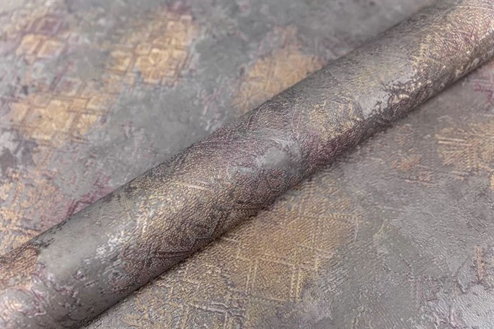 KM7004 Обои виниловые Ренессанс мотив, коричневый, мотив 1,06х10 (1, Т E) ВНИМАНИЕ! СМЕЩЁННАЯ СТЫКОВКА - фото 85018