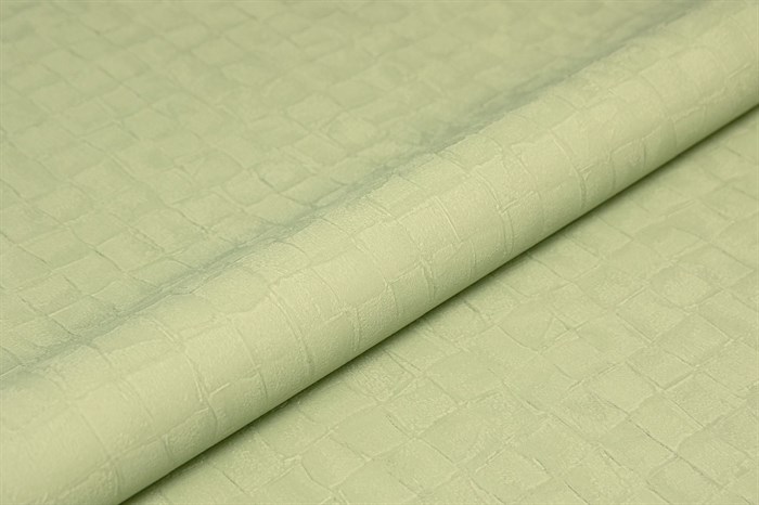 KM8610 Обои виниловые Мираж база, зеленый 1,06х10 (1, Т A)смещённая стыковка - фото 85104