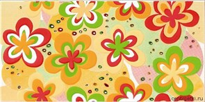 Decor FLORES 25x50
