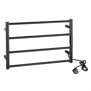 {{photo.Alt || photo.Description || '704151080 Электрический полотенцесушитель мини 560x370x90 мм, 63W, нержавеющая сталь, черный'}}