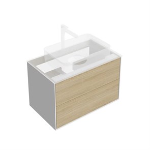 {{photo.Alt || photo.Description || 'KMPMCb80MVc2 Тумба PLAZA Modern подвесная 80, push, 2 ящика, дуб виченца'}}