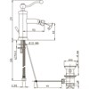 Смеситель бронза Paini Duomo 88F33062SKM для биде - фото 28137