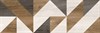 Avenue Плитка настенная бежевый узор 60140 20х60 - фото 39469