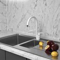 02CR573RU Roma смеситель для кухни (Paini), хром - фото 51935