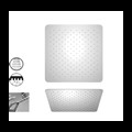 50CR759UPQ30E Расс.д/душа, квадратный, 300 мм, хром - фото 53251