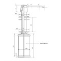53CRDISPABS Дозатор для мыла - фото 53886