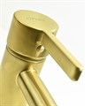 74PJ304 Смеситель для биде Paini Brera без донного клапана, матовое золото PVD - фото 58206