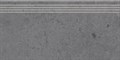 DD205120R/GR Ступень Про Лаймстоун серый темный натуральный обрезной 30x60x0,9 - фото 58502