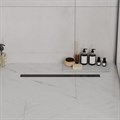 CH600SLC Душевой лоток Paini Slim Line 600 мм D50, черный матовый - фото 59419