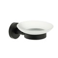FX-86008 Мыльница стекло черная "COMFORT BLACK" - фото 63549