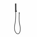 858KM.01.093 Ручной душ FUTURA с держателем для лейки и  шлангом, без выхода для подачи воды, матовый черный - фото 67067