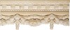 Cornisa Garland Cream 13x30 - фото 6924