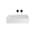 LO.wb.60.0 Раковина LOGICA мебельная\подвесная без отверстий 60, белая глянцевая - фото 74726