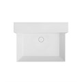 LO.M.wb.65 Раковина LOGICA M мебельная\подвесная cо встроенным смесителем 65, белая глянцевая - фото 74789