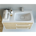 Майами Тумба под умывальник подвесная правая, Mai.01.09/R - фото 75799