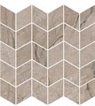 KMD2MSM014BR Декор Ифран мозаичный бежевый светлый глянцевый обрезной 30x31,2x0,9 - фото 81088