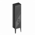 PO.M.150/BLK Пенал POMPEI напольный/подвесной 150, черный глянцевый - фото 84607
